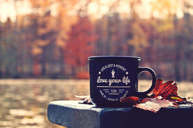 Tasse Herbst Love Ruhe Natur