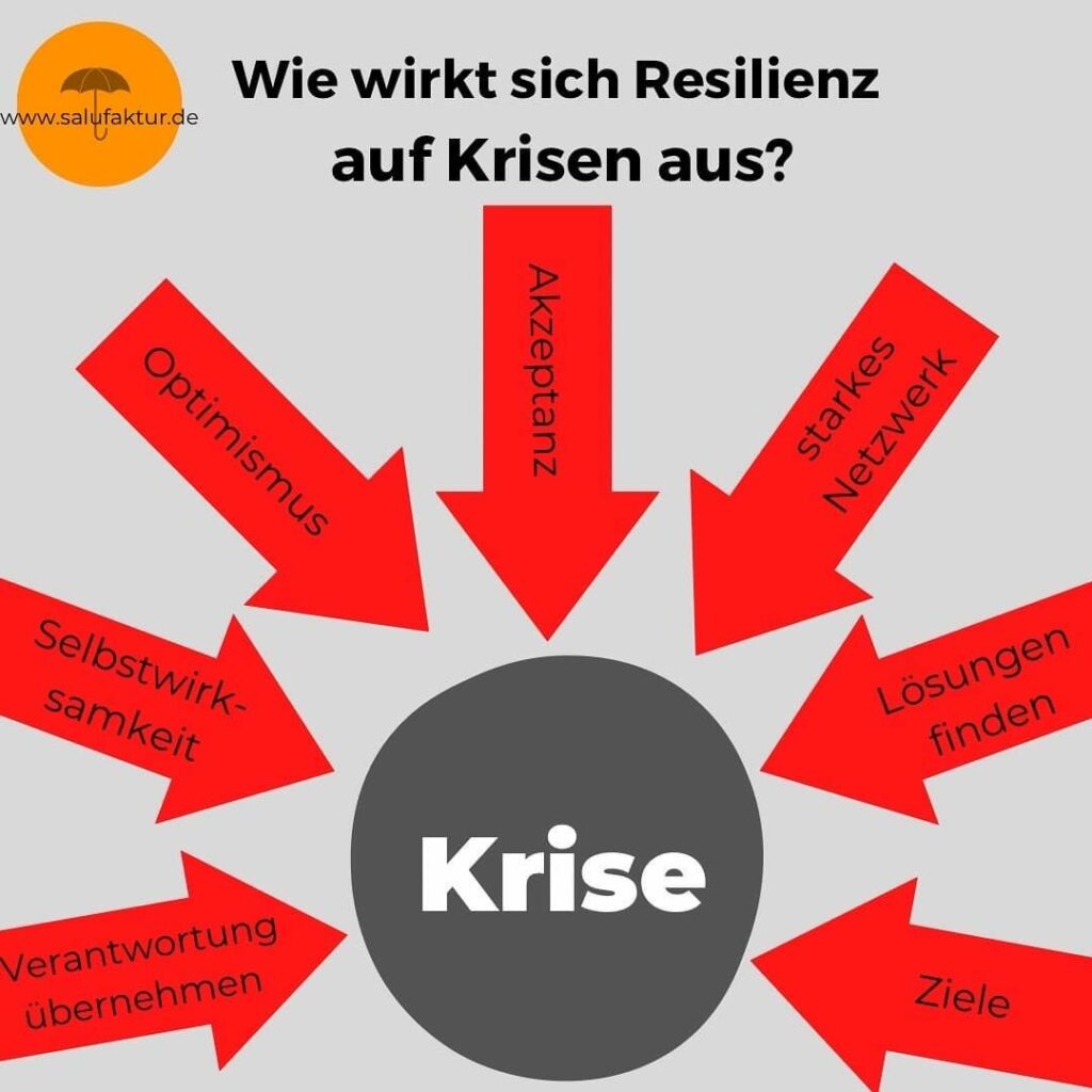 Krise, Resilienz, Resilienz Übungen, sieben Säulen